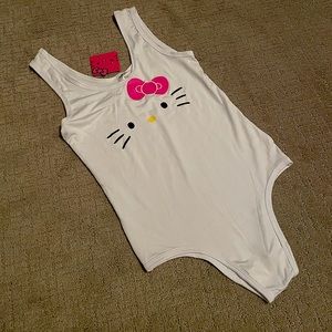 Hello Kitty Bodysuit Womens Small